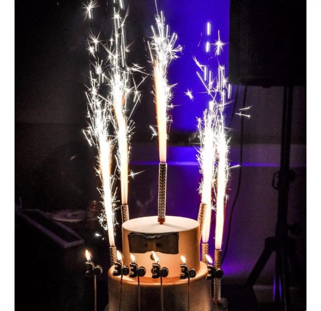 100 Velas Cascata Indoor P/ Garrafa Champagne Vulcão — imagem 1