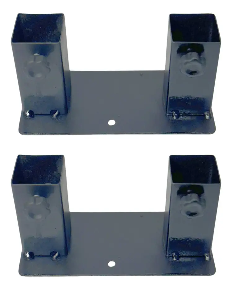 Kit 2x Base Suporte Para Gerbs / Silver Jet 4 Tubos Efeitos — imagem 1