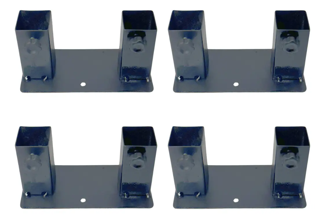 Kit 4x Base Suporte Para Gerbs / Silver Jet 8 Tubos Efeitos — imagem 1