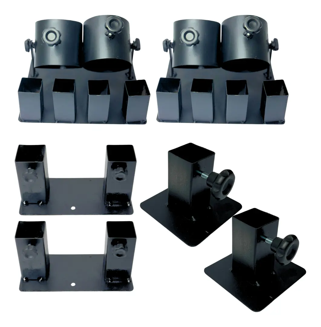 Kit Suportes 2x Duplo Canhão + 2x Duplo Gerb +2 Suporte Gerb — imagem 1