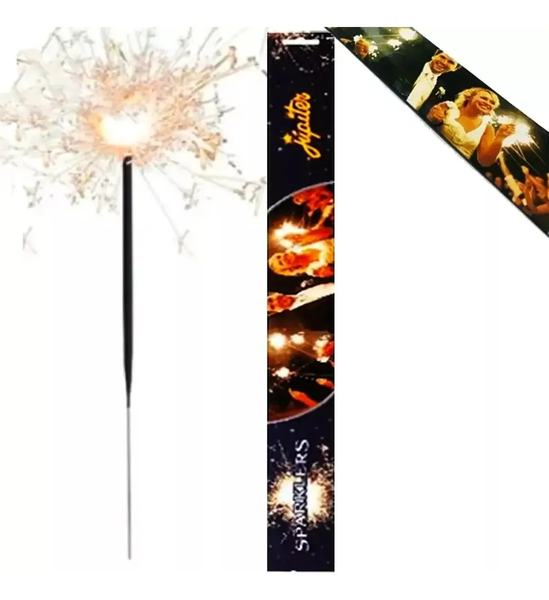 60 Velas Sparkler 60cm Festa Indoor Casamento Evento Jupiter — imagem 1