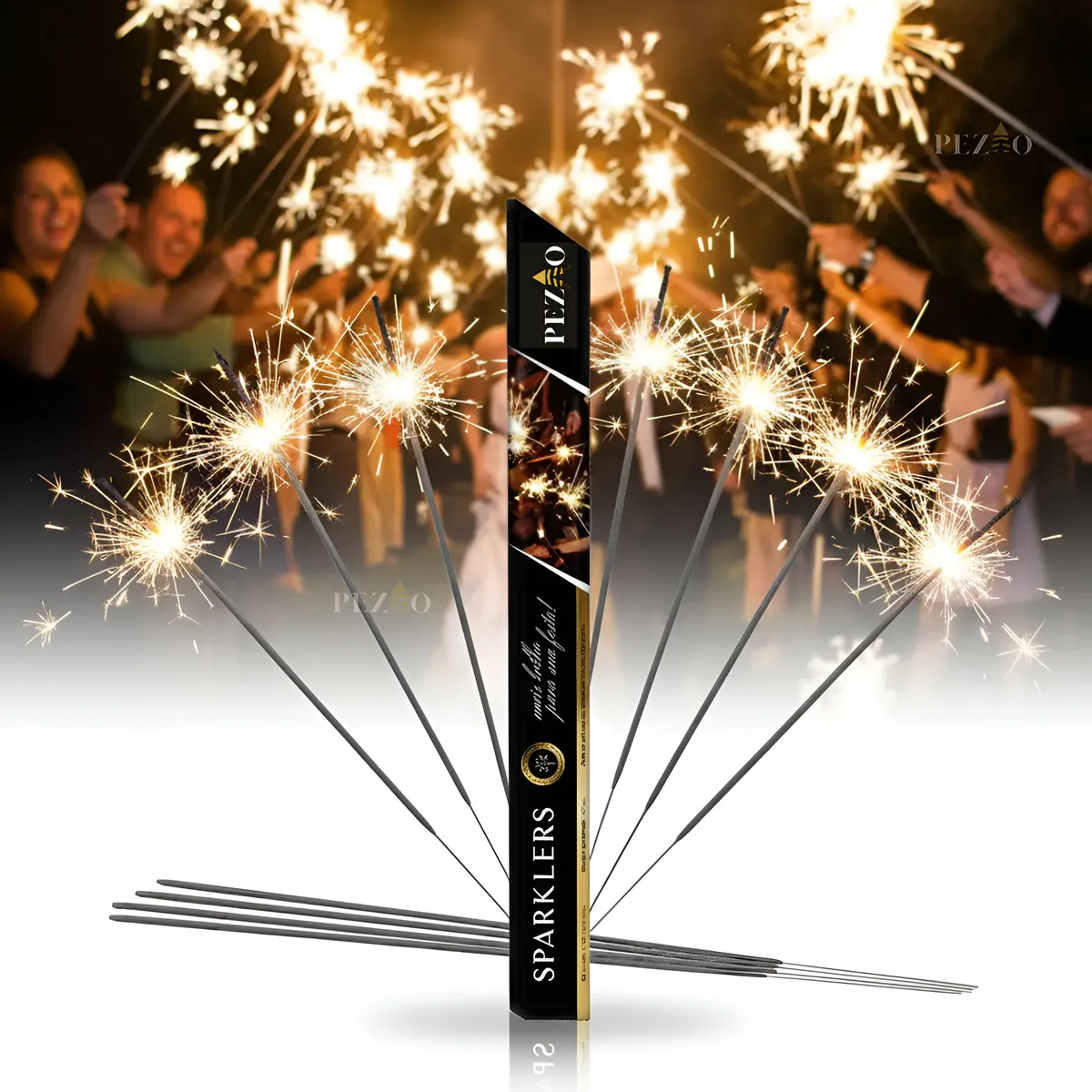 12 Vela Sparkler 60cm Festa Casamento Evento Padrinho — imagem 1