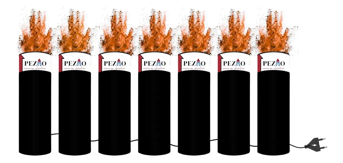 Kit Casamento 7x Canhão De Pó Colorido Arco Iris Lgbt Cores — imagem 1