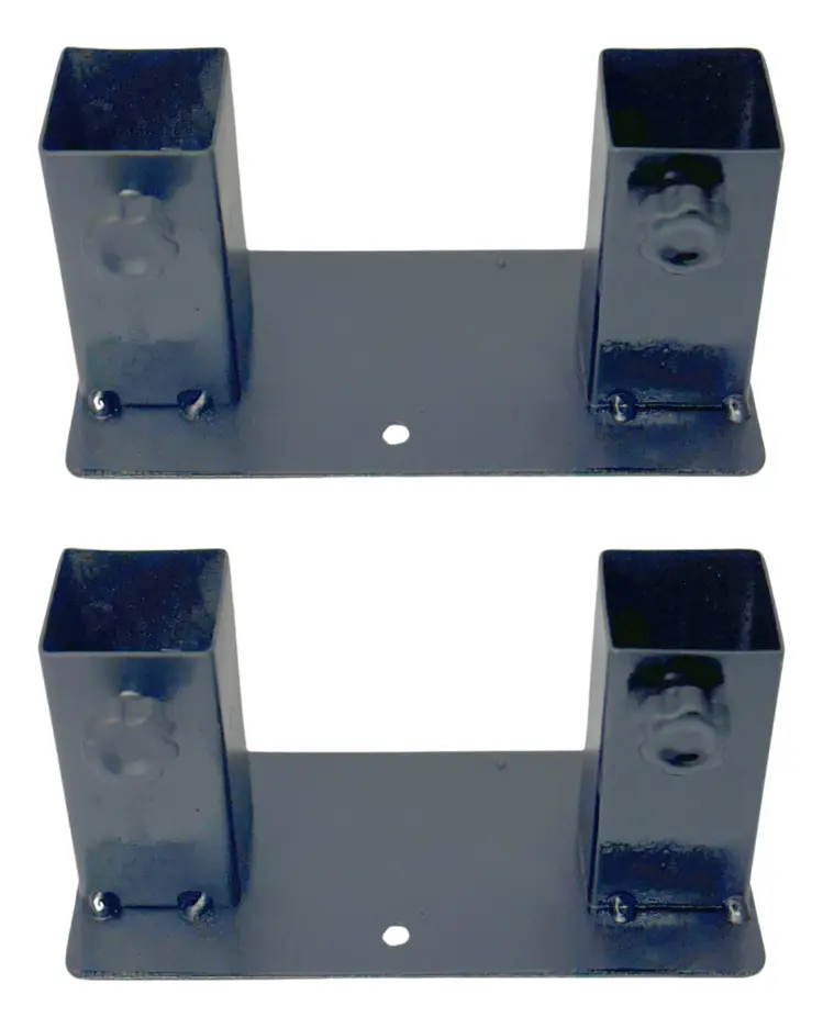 Kit 2x Base Suporte Para Gerbs / Silver Jet 4 Tubos Efeitos — imagem 1