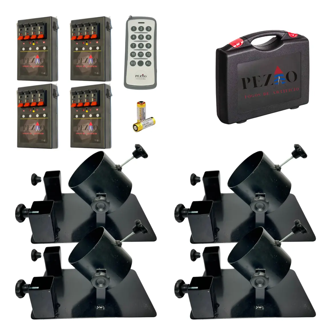 Kit Dj Pro 4x Suporte Articulado + Controle E Acionador 16 — imagem 1