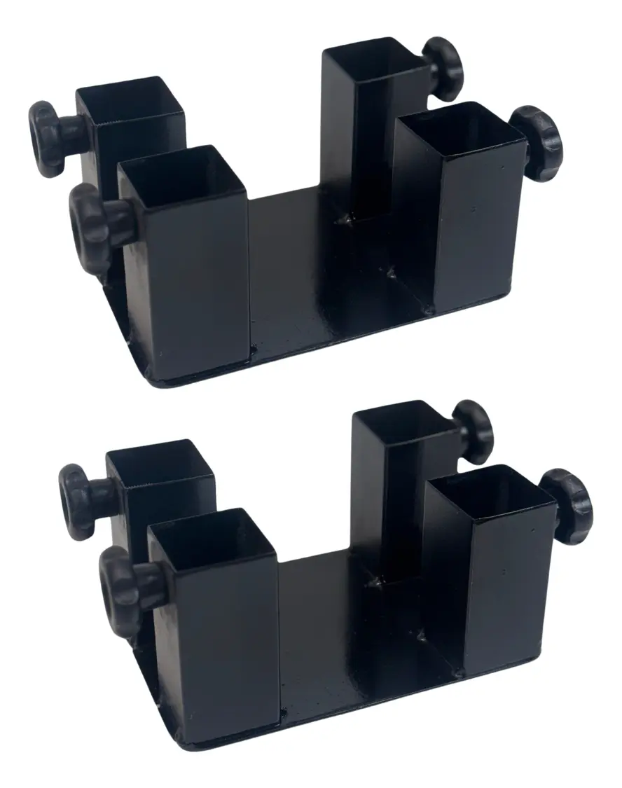 Kit 2x Bases Com 4x Suportes Para Gerbs / Silver Jet — imagem 1