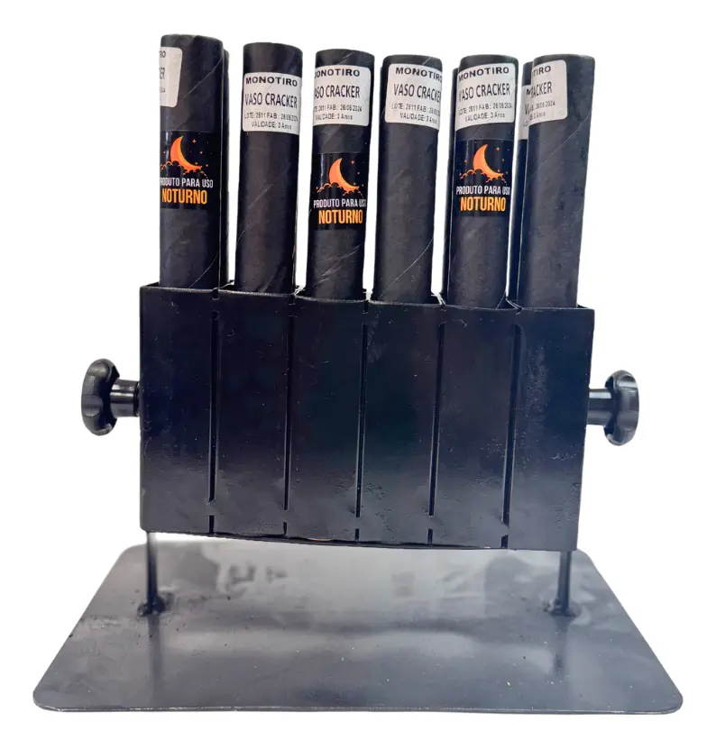 Suporte 12 Tubos Articulado De Ferro Para Micro Mine Gerb — imagem 1
