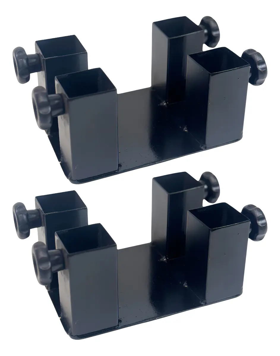 Kit 2x Bases De 4 Tubos Suporte Para Gerbs / Silver Jet — imagem 1