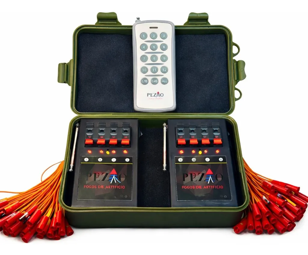 Kit Disparador Acionador Gerb 8 Canais E Controle + 10 Skib — imagem 1