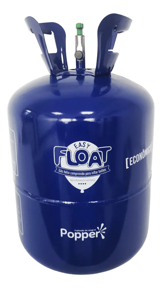 Easy Float Gás Hélio Comprimido P/ Balões Até 85 Bexigas Cor Azul — imagem 1